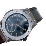 ウブロ HUBLOT クラシック・フュージョン パワーリザーブ8デイズ オールブラック 516.CM.1440.LR チタン×セラミック 手巻き メンズ 腕時計