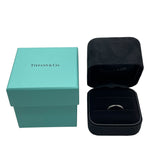ティファニー TIFFANY＆CO ハーフエタニティリング プラチナ Pt950 ダイヤモンド ジュエリー