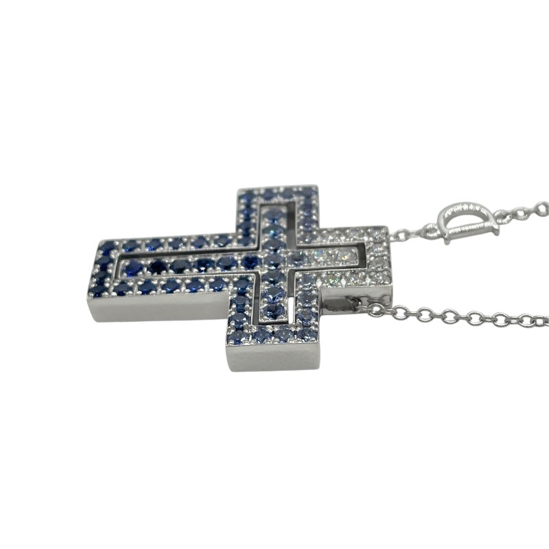 ダミアーニ DAMIANI ベルエポックアイスバーググラデーションネックレス シルバー K18WG ジュエリー