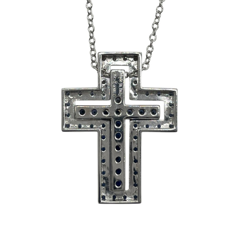 ダミアーニ DAMIANI ベルエポックアイスバーググラデーションネックレス シルバー K18WG ジュエリー