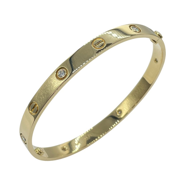 カルティエ Cartier ラブブレス 6P ゴールド 750 ダイヤモンド ジュエリー