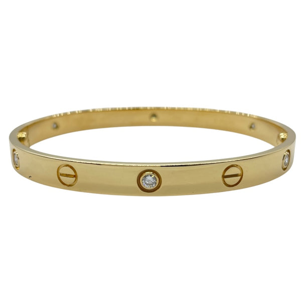 カルティエ Cartier ラブブレス 6P ゴールド 750 ダイヤモンド ジュエリー