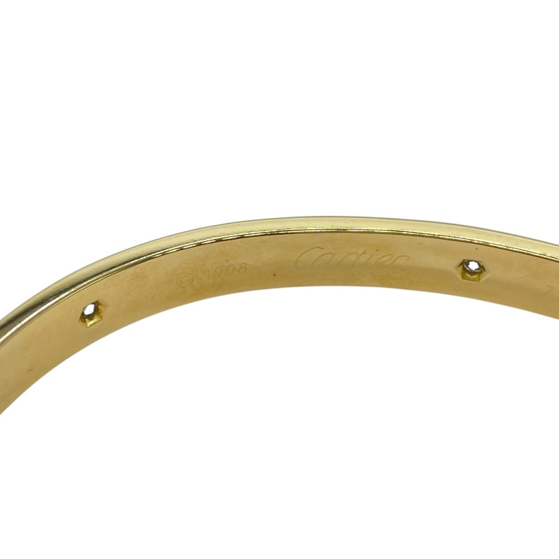 カルティエ Cartier ラブブレス 6P イエローゴールド K18YG