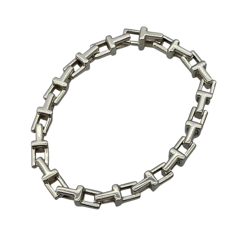 ティファニー TIFFANY＆CO Tナローチェーンブレス シルバー SV925 ジュエリー