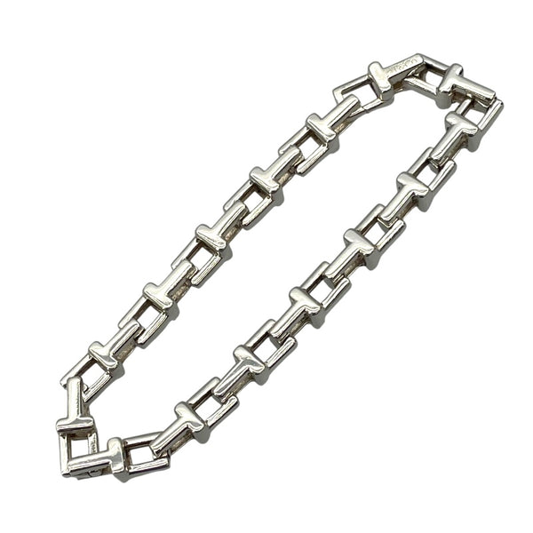 ティファニー TIFFANY＆CO Tナローチェーンブレス シルバー SV925 ジュエリー