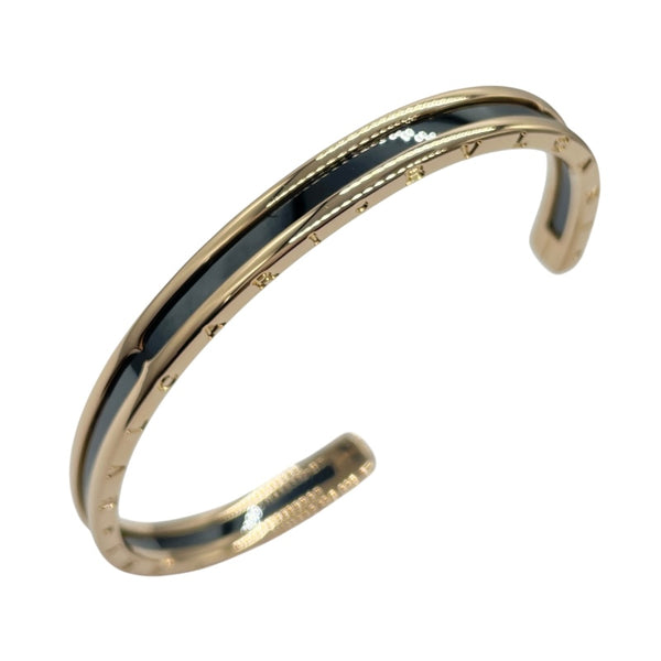 ブルガリ BVLGARI ビーゼロワンオープンバングル ピンクゴールド K18PG ジュエリー
