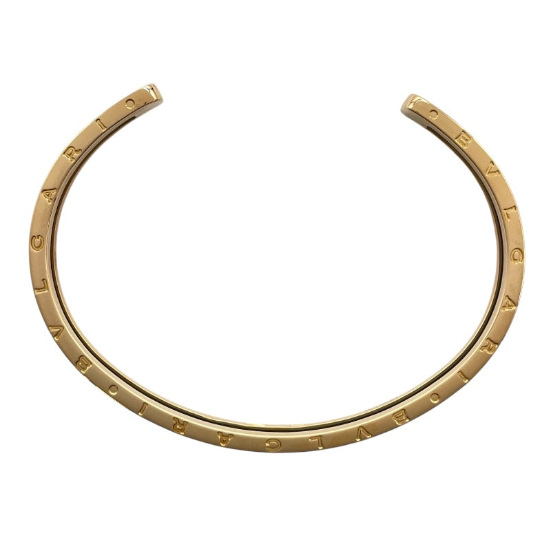 ブルガリ BVLGARI ビーゼロワンオープンバングル ピンクゴールド 750/STEEL ジュエリー