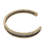 ブルガリ BVLGARI ビーゼロワンオープンバングル ピンクゴールド 750/STEEL ジュエリー