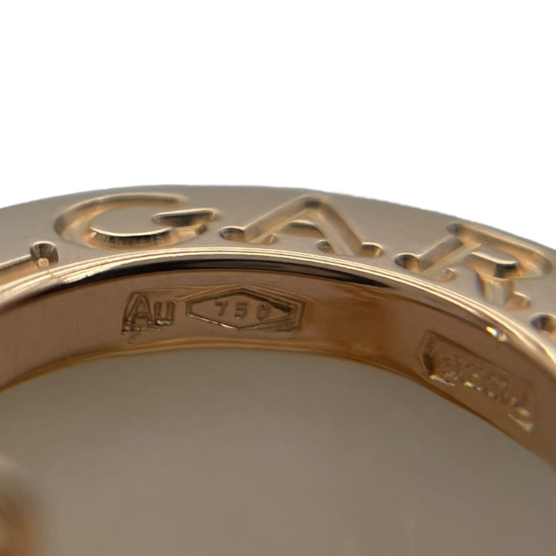 ブルガリ BVLGARI ビーゼロワンネックレス ピンクゴールド Au750/ホワイトセラミック ジュエリー