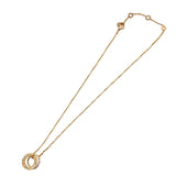 ブルガリ BVLGARI ビーゼロワンネックレス ピンクゴールド Au750/ホワイトセラミック ジュエリー