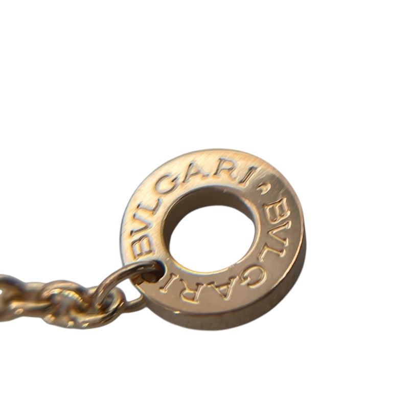 ブルガリ BVLGARI ビーゼロワンネックレス ピンクゴールド Au750/ホワイトセラミック ジュエリー