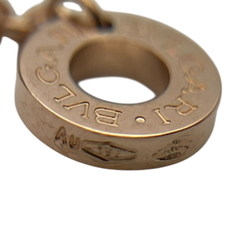 ブルガリ BVLGARI ビーゼロワンネックレス ピンクゴールド Au750/ホワイトセラミック ジュエリー