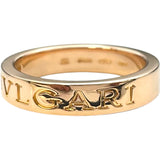 ブルガリ BVLGARI ダブルロゴ 1PD リング ピンクゴールド K18PG ジュエリー