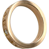 ブルガリ BVLGARI ダブルロゴ 1PD リング ピンクゴールド K18PG ジュエリー
