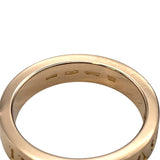 ブルガリ BVLGARI ダブルロゴ 1PD リング ピンクゴールド K18PG ジュエリー