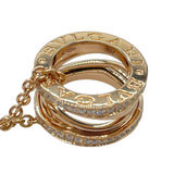 ブルガリ BVLGARI ビーゼロワンレジェンドダイヤネックレス ピンクゴールド Au750 ダイヤモンド ジュエリー