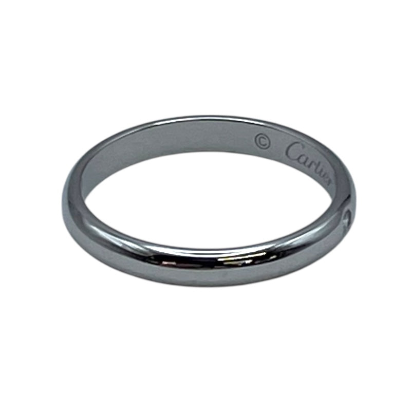 カルティエ Cartier 1895 ウェディング バンドリング 1PD プラチナ Pt950 ジュエリー