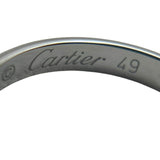 カルティエ Cartier 1895 ウェディング バンドリング 1PD プラチナ Pt950 ジュエリー