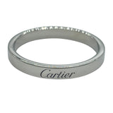 カルティエ Cartier Cドゥカルティエ ウェディングリング プラチナ Pt950 ジュエリー