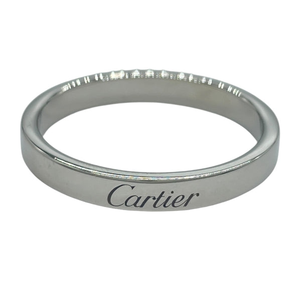 カルティエ Cartier Cドゥカルティエ ウェディングリング プラチナ Pt950 ジュエリー