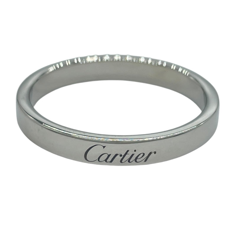 カルティエ Cartier Cドゥカルティエ ウェディングリング プラチナ Pt950 ジュエリー