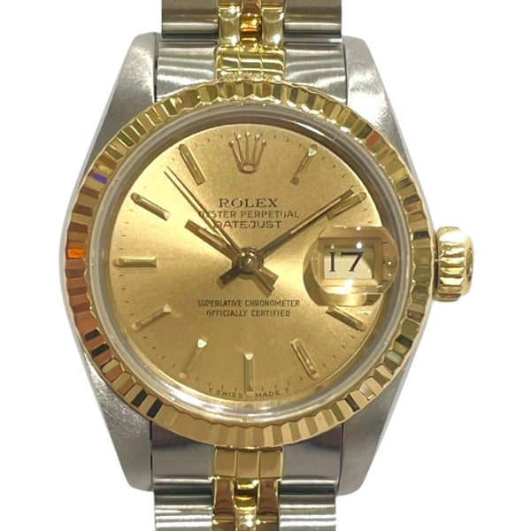 ロレックス ROLEX デイトジャスト 69173 ゴールド K18/ステンレススチール 自動巻き レディース 腕時計