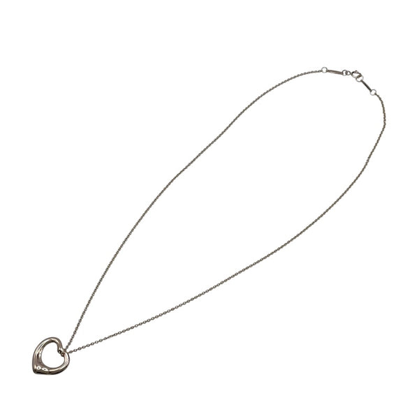 ティファニー TIFFANY＆CO オープンハート ネックレス ピンクゴールド Au750 ジュエリー