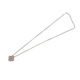 ヴァンクリーフ＆アーペル Van Cleef & Arpels ヴィンテージ アルハンブラ ネックレス 12Pダイヤ ホワイトゴールド Au750 ダイヤモンド ジュエリー