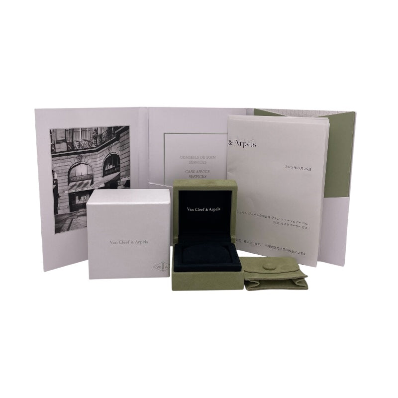 ヴァンクリーフ＆アーペル Van Cleef & Arpels ヴィンテージ アルハンブラ ネックレス 12Pダイヤ ホワイトゴールド Au750 ダイヤモンド ジュエリー