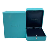 ティファニー TIFFANY＆CO リターントゥ ミニダブル ハートタグ ネックレス イエローゴールド Au750 ブルーエナメル ジュエリー