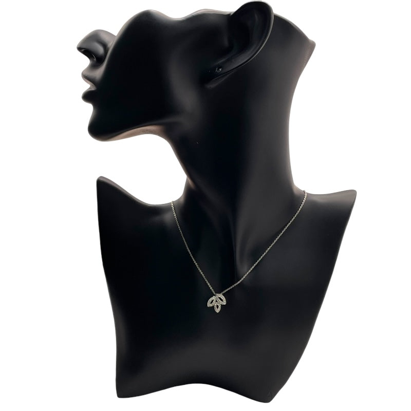 ハリーウィンストン HARRY WINSTON リリークラスターミニダイヤネックレス プラチナ Pt950/ダイヤモンド ジュエリー