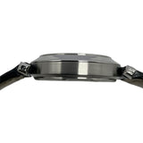 カルティエ Cartier パシャC W3106099 ブラック SS/革ベルト 自動巻き メンズ 腕時計