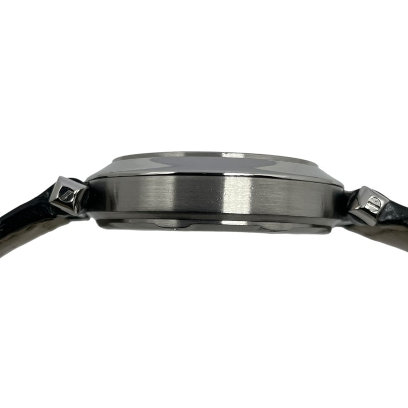 カルティエ Cartier パシャC W3106099 ブラック SS/革ベルト 自動巻き メンズ 腕時計