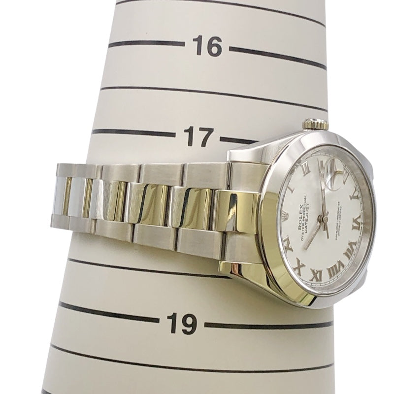 ロレックス ROLEX デイトジャスト41　 126300 ホワイト SS メンズ 腕時計