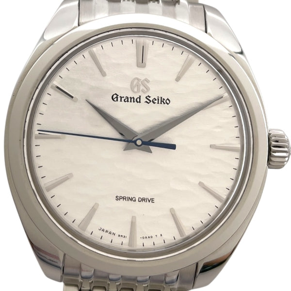 グランドセイコー Grand Seiko エレガンスコレクション スプリングドライブ SBGY013 シルバー SS 手巻き メンズ 腕時計