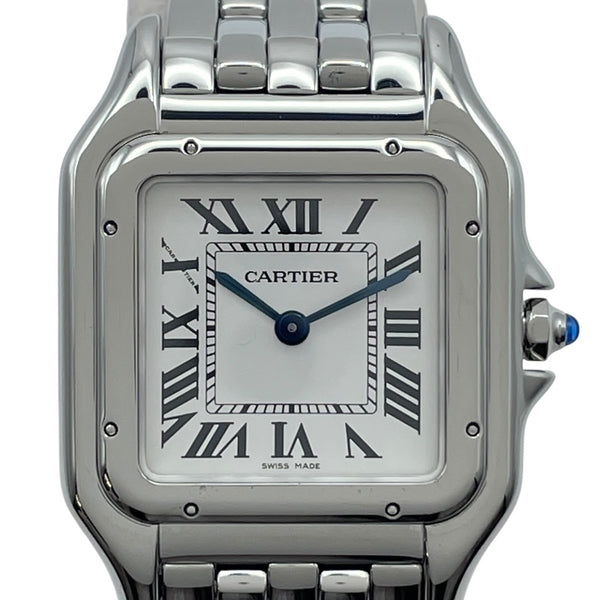 カルティエ Cartier パンテール ドゥカルティエ MM WSPN0007 シルバー SS レディース 腕時計