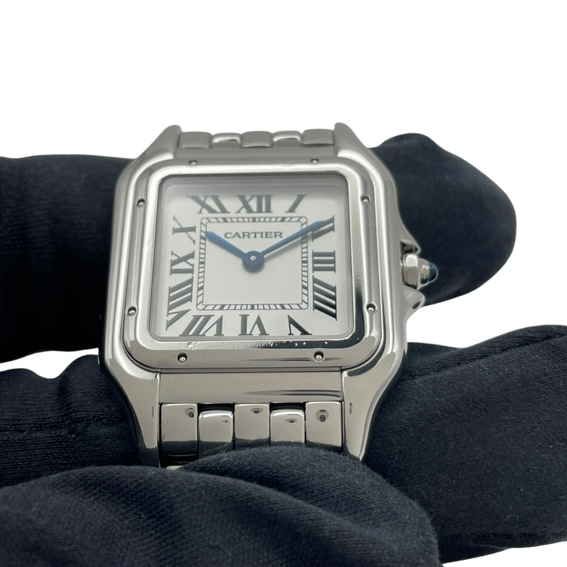 カルティエ Cartier パンテール ドゥカルティエ MM WSPN0007 シルバー SS レディース 腕時計
