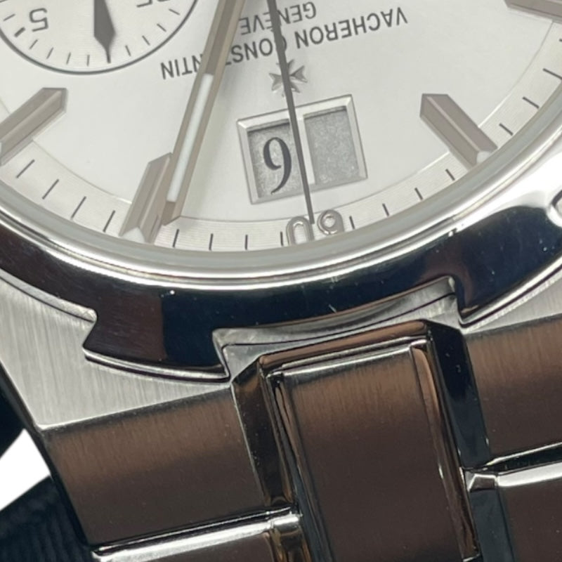 ヴァシュロン・コンスタンタン VACHERON CONSTANTIN オーヴァーシーズ クロノグラフ 49140/423A ホワイト SS 自動巻き メンズ 腕時計