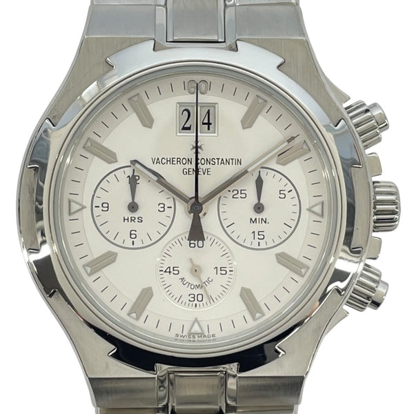 ヴァシュロン・コンスタンタン VACHERON CONSTANTIN オーヴァーシーズ クロノグラフ 49140/423A ホワイト SS 自動巻き メンズ 腕時計