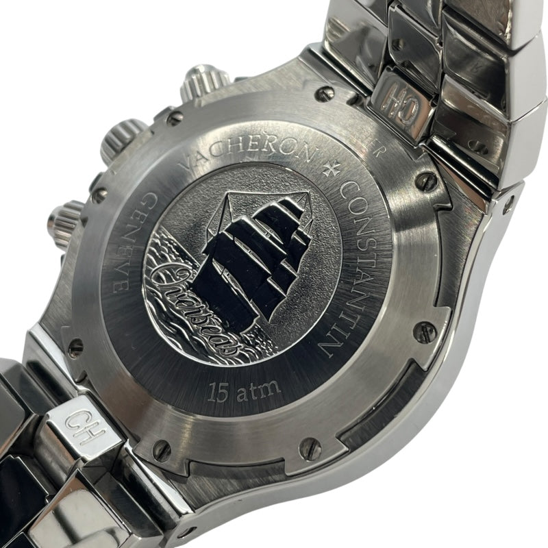 ヴァシュロン・コンスタンタン VACHERON CONSTANTIN オーヴァーシーズ クロノグラフ 49140/423A ホワイト SS 自動巻き メンズ 腕時計