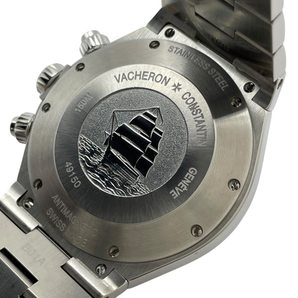 ヴァシュロン・コンスタンタン VACHERON CONSTANTIN オーヴァーシーズ・クロノグラフ 49150/B01A-9097 ブラック SS メンズ 腕時計