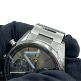 タグ・ホイヤー TAG HEUER カレラ キャリバーホイヤー02 クロノグラフ CBN2012.FC6483 グレー SS メンズ 腕時計