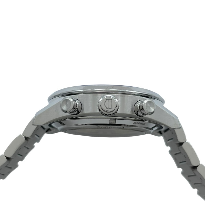 タグ・ホイヤー TAG HEUER カレラ キャリバーホイヤー02 クロノグラフ CBN2012.FC6483 グレー SS メンズ 腕時計