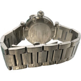 カルティエ Cartier パシャ シータイマー W31077M7 ブラック SS メンズ 腕時計