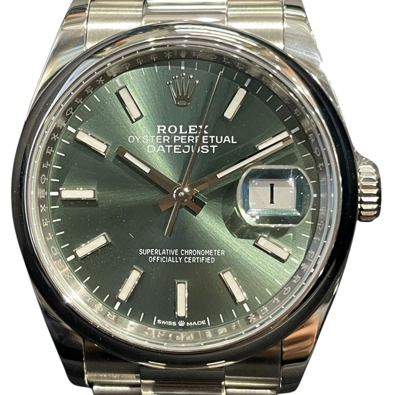 ロレックス ROLEX デイトジャスト36 126200 SS 自動巻き メンズ 腕時計