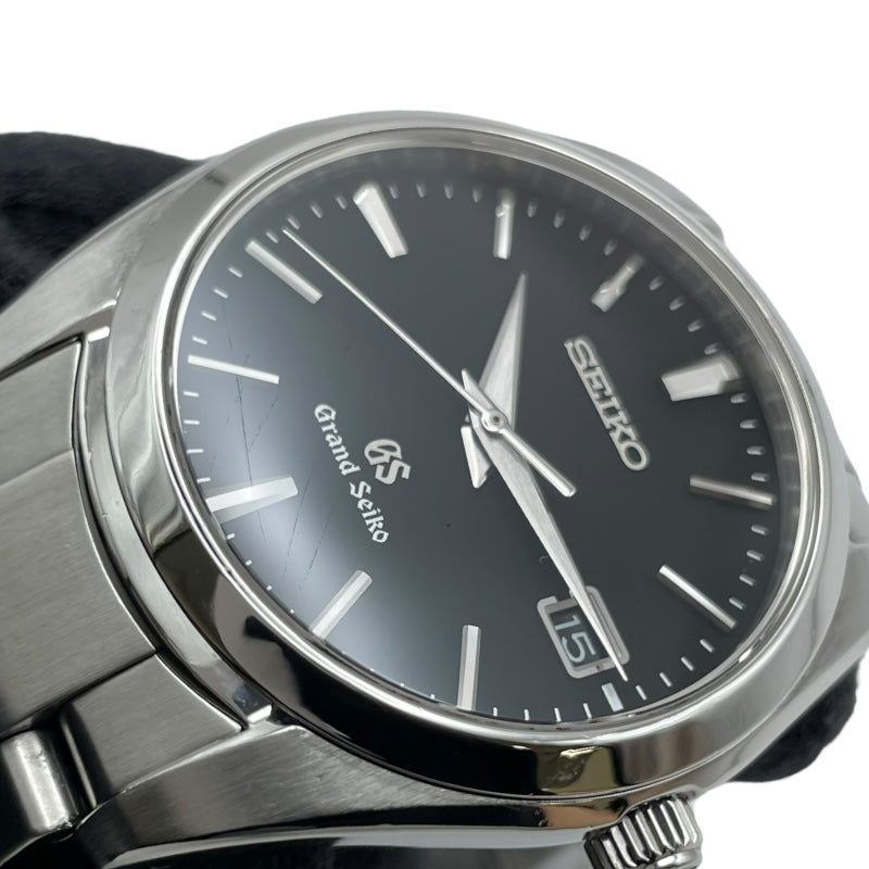 グランドセイコー Grand Seiko メンズウォッチ 9Fクォーツ SBGX061 ブラック SS メンズ 腕時計