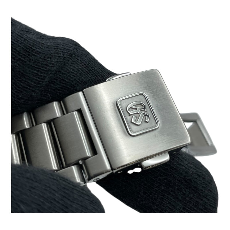 グランドセイコー Grand Seiko メンズウォッチ 9Fクォーツ SBGX061 ブラック SS メンズ 腕時計