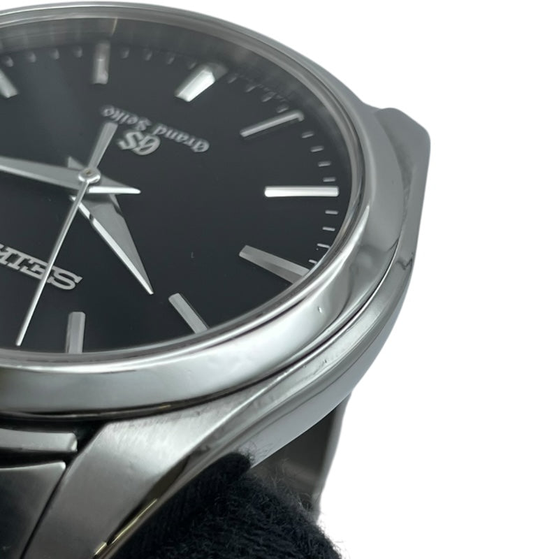 グランドセイコー Grand Seiko メンズウォッチ 9Fクォーツ SBGX061 ブラック SS メンズ 腕時計