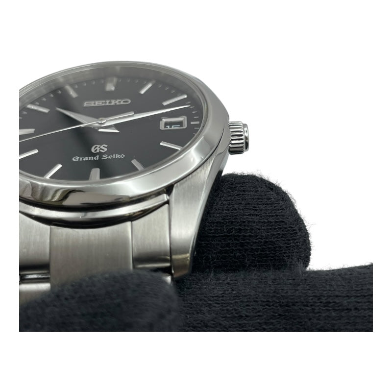 グランドセイコー Grand Seiko メンズウォッチ 9Fクォーツ SBGX061 ブラック SS メンズ 腕時計