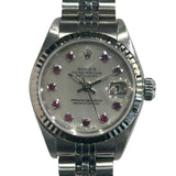 ロレックス ROLEX デイトジャスト26 ホワイトシェル Y番 79174 ホワイトシェル SS×WG レディース 腕時計
